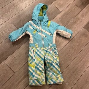 • obermeyer • girls one piece snow suit